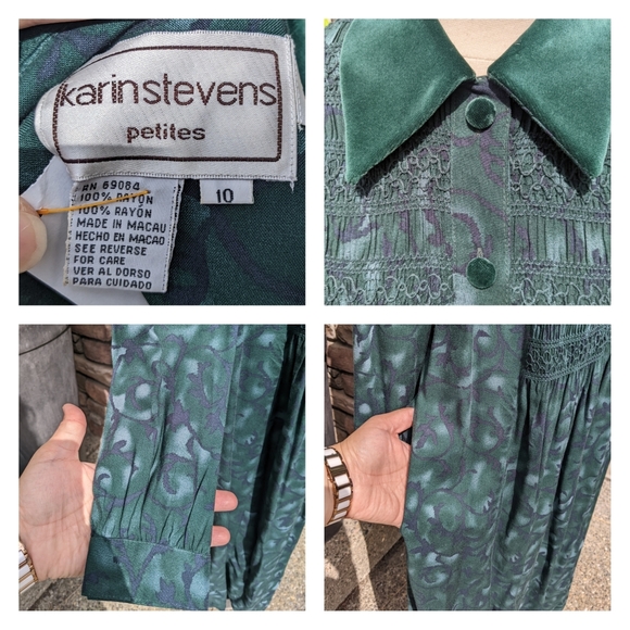 Vintage Karen Stevens Dress - Picture 3 of 3